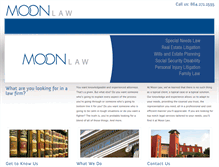 Tablet Screenshot of moonlawsc.com